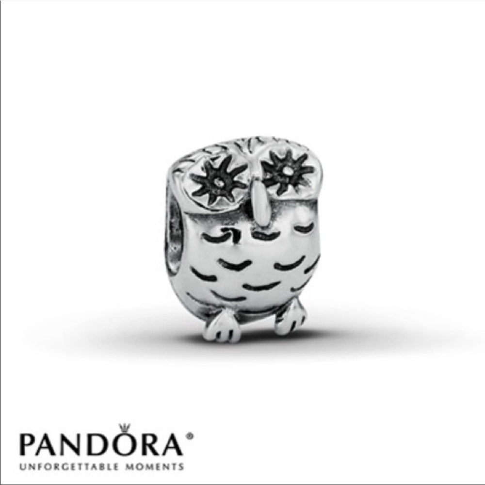 PANDORA Original Owl Charm - Retired